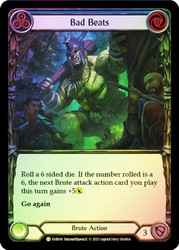 Bad Beats (Blue) Rainbow Foil English