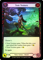 Twin Twisters (Red) Rainbow Foil English
