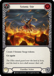 Seismic Stir (Red) Non-foil English