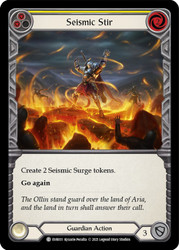 Seismic Stir (Yellow) Non-foil English