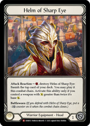 Helm of Sharp Eye Non-foil English