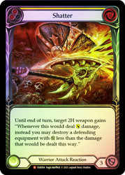 Shatter Rainbow Foil English