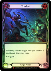 Tri-shot Rainbow Foil English