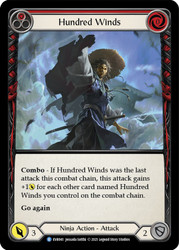 Hundred Winds (Red) Non-foil English