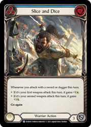 Slice and Dice (Blue) Non-foil English