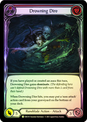 Drowning Dire (Red) Rainbow Foil English