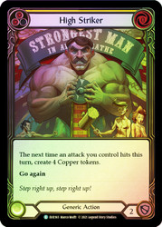 High Striker (Yellow) Rainbow Foil English