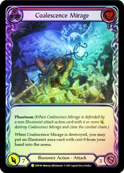 Coalescence Mirage (Red) Rainbow Foil English