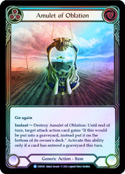 Amulet of Oblation Cold Foil English