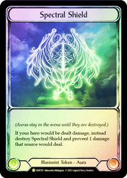Spectral Shield Rainbow Foil English