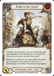 Pedal to the Metal (Blue) Non-foil English