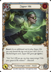 Zipper Hit (Blue) Non-foil English