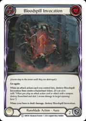 Bloodspill Invocation (Blue) Non-foil English