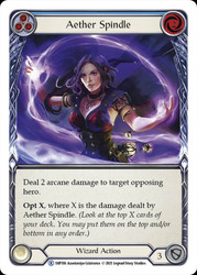 Aether Spindle (Blue) Non-foil English