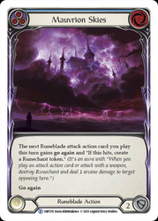 Mauvrion Skies (Blue) Non-foil English