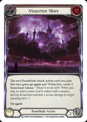 Mauvrion Skies (Red) Non-foil English