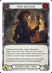 Meat and Greet (Blue) Non-foil English