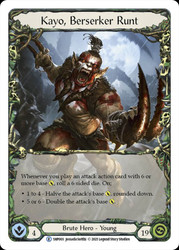 Kayo, Berserker Runt Non-foil English