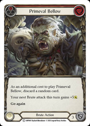 Primeval Bellow (Red) Non-foil English