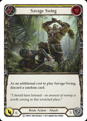 Savage Swing (Yellow) Non-foil English