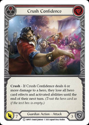 Crush Confidence (Red) Non-foil English
