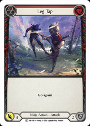 Leg Tap (Red) Non-foil English