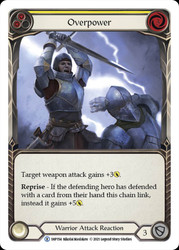 Overpower (Yellow) Non-foil English