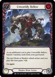 Unworldly Bellow (Red) Non-foil English