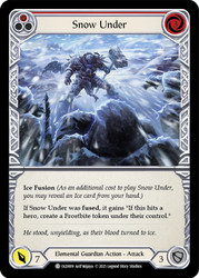 Snow Under (Red) Non-foil English