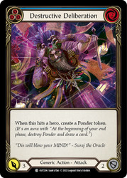 Destructive Deliberation Blue Singles