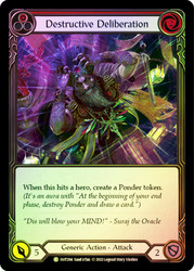Destructive Deliberation Red