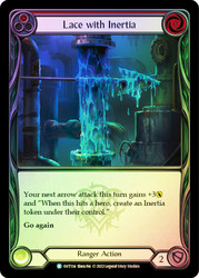 Lace with Inertia Singles