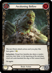 Awakening Bellow (Blue) Non-foil English