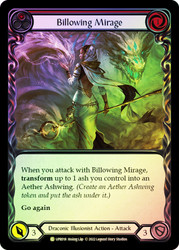 Billowing Mirage (Red) Rainbow Foil English