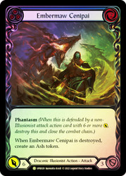 Embermaw Cenipai (Blue) Rainbow Foil English