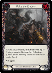Rake the Embers (Red) Non-foil English