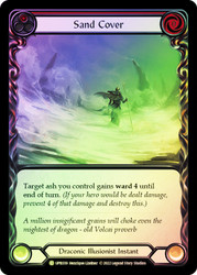 Sand Cover (Red) Rainbow Foil English