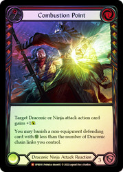 Combustion Point Rainbow Foil English