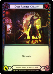 Dust Runner Outlaw (Blue) Rainbow Foil English