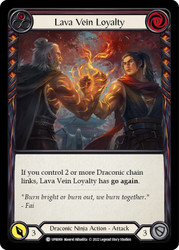 Lava Vein Loyalty (Red) Non-foil English