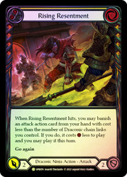 Rising Resentment (Yellow) Rainbow Foil English