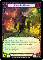 Stoke the Flames Rainbow Foil English