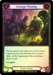 Strategic Planning (Red) Rainbow Foil English