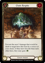Oasis Respite (Yellow) Non-foil English