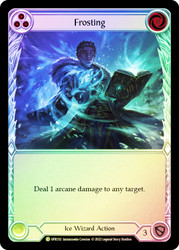 Frosting (Blue) Rainbow Foil English