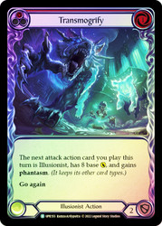 Transmogrify (Red) Rainbow Foil English