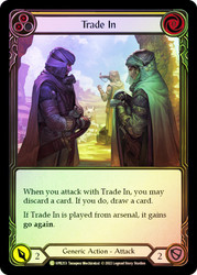 Trade In (Yellow) Rainbow Foil English