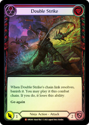 Double Strike Rainbow Foil English