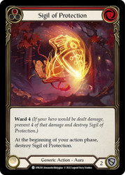 Sigil of Protection (Red) Non-foil English
