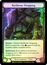 Barkbone Strapping Rainbow Foil English